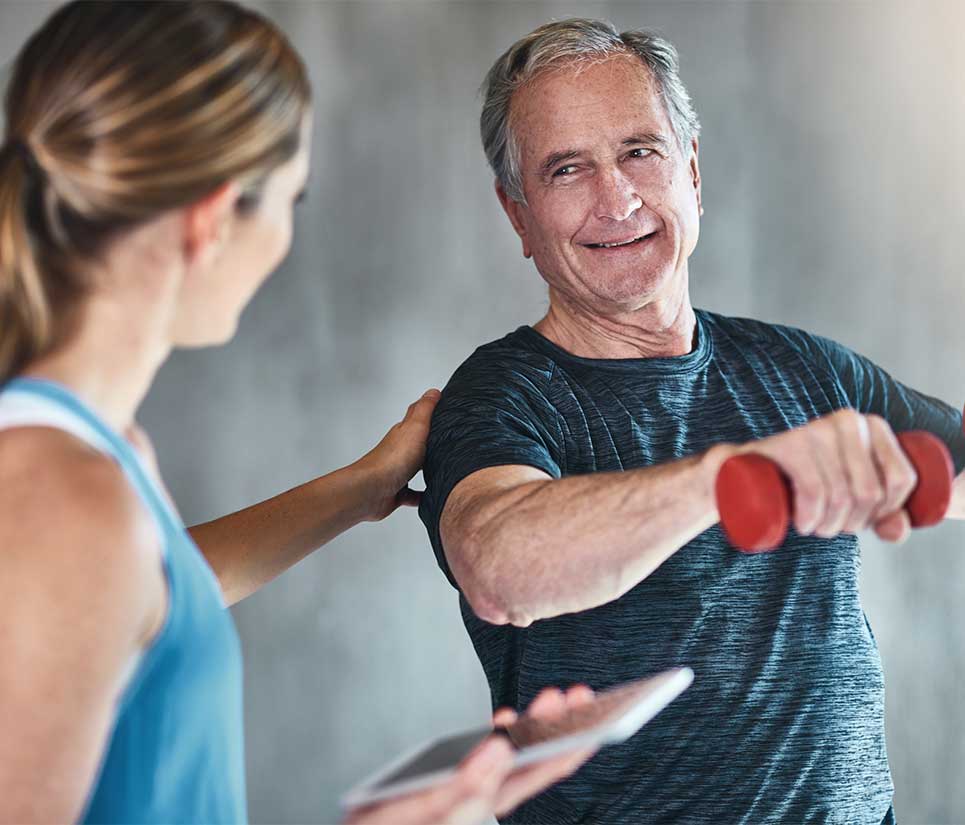 Trainingstherapie mit persönlicher Betreuung